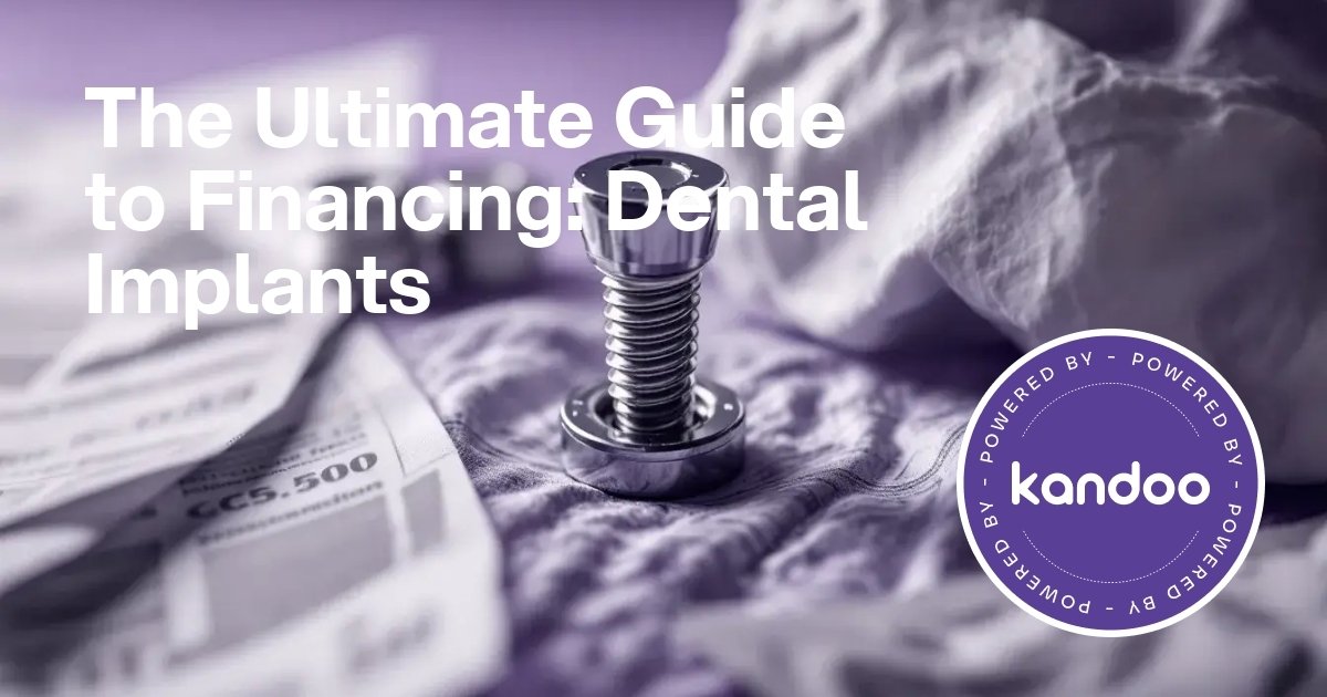 Financing options for dental implants