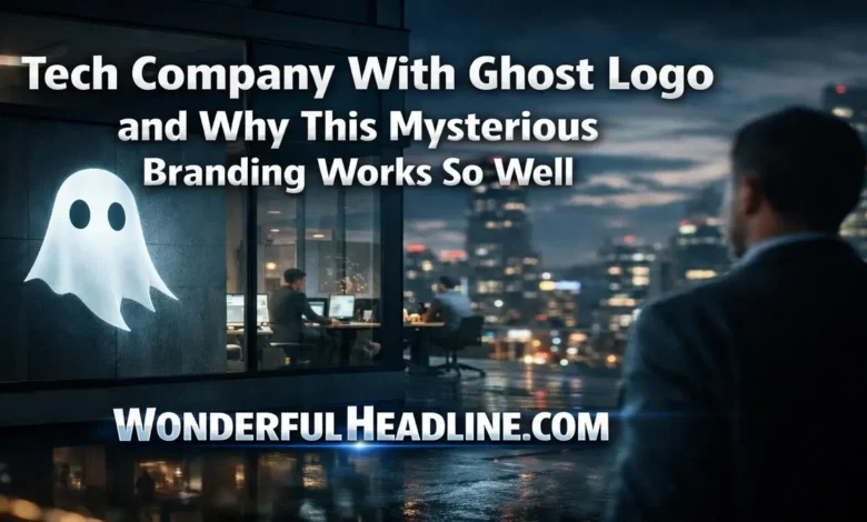 Tech company with ghost logo